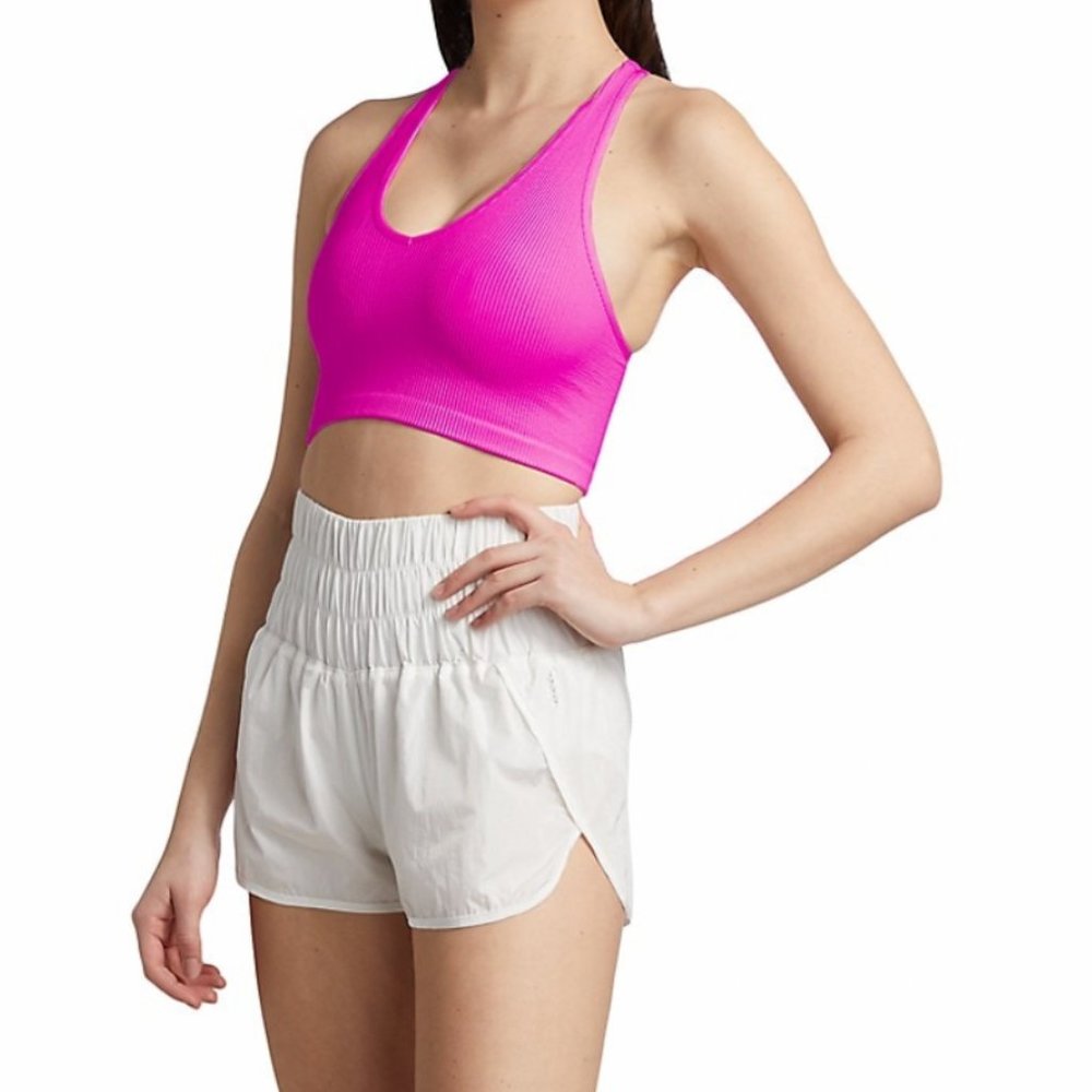 Free People Movement Free Throw Rib-Knit Cop Top